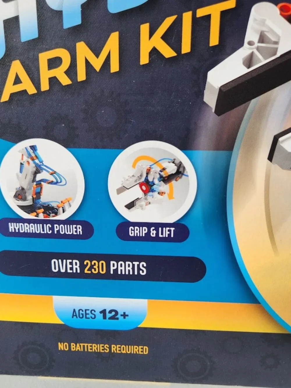 NEW Teach Tech Hydrobot Arm Kit Hydraulic Kit STEM Building Toy Science Set Robo